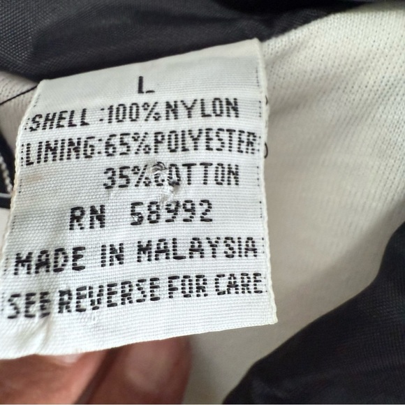 Vintage Members Only Colorblock Geometric Windbreaker Jacket Size Large - Picture 9 of 11